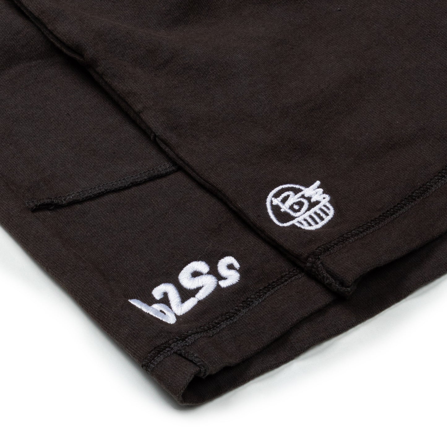 b2Ss Vintage Black PE Lounge Short