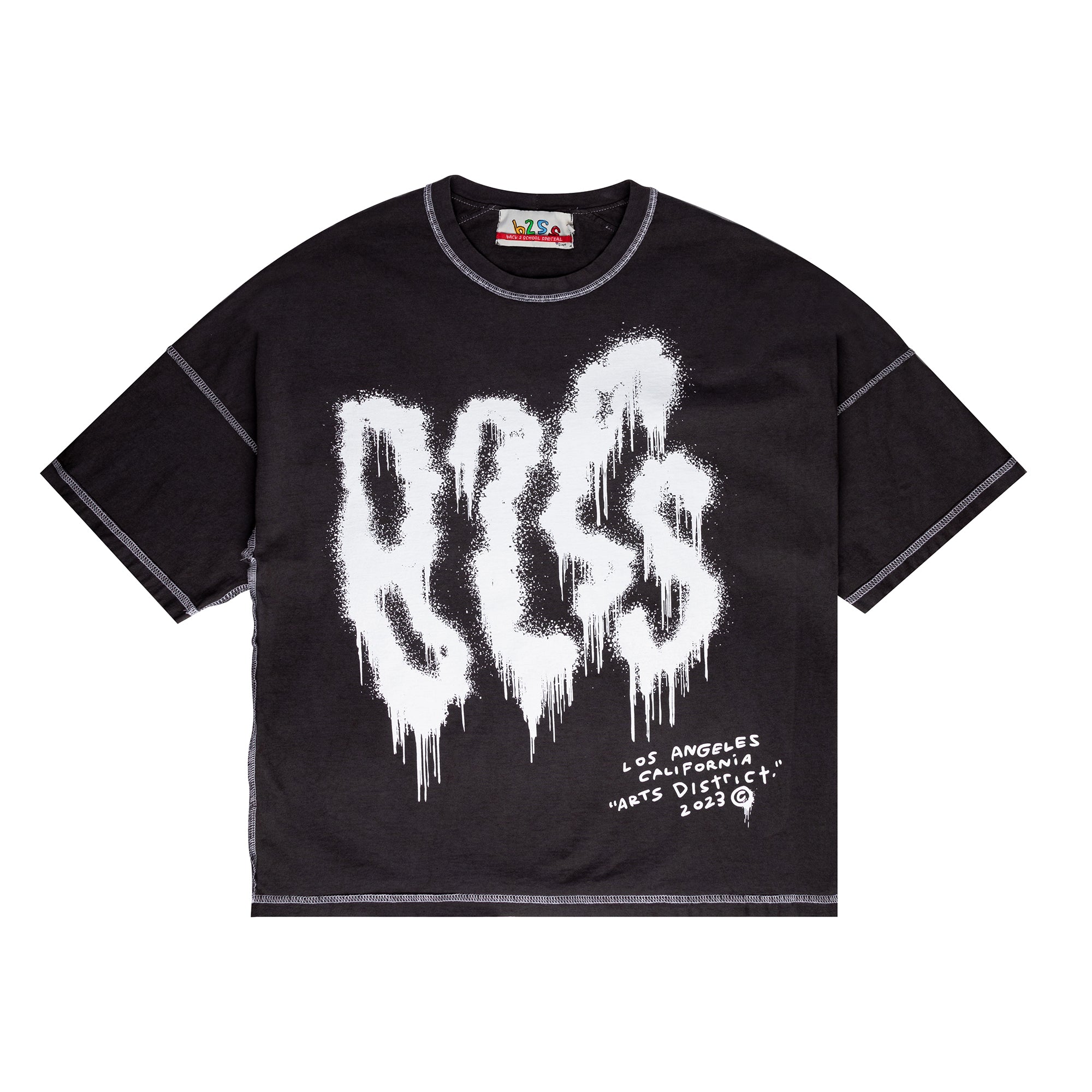 los angeles sprayed t-shirt