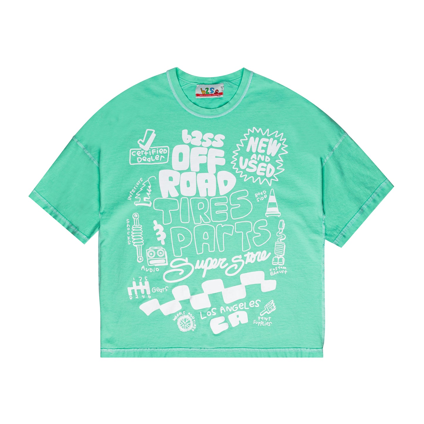 Parts Store Tee - Mint