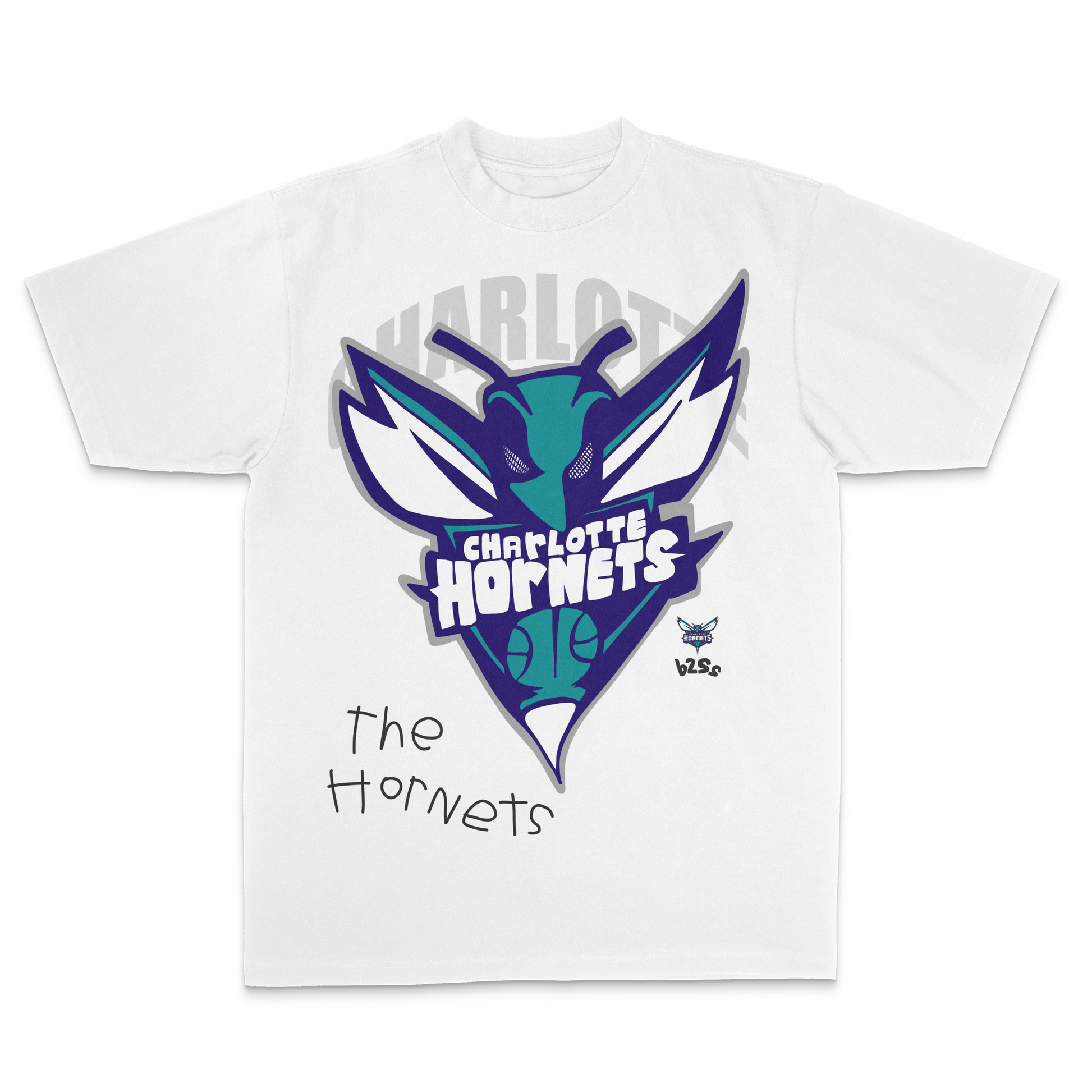 B2SS Charlotte The Hornets NBA Tee XXL