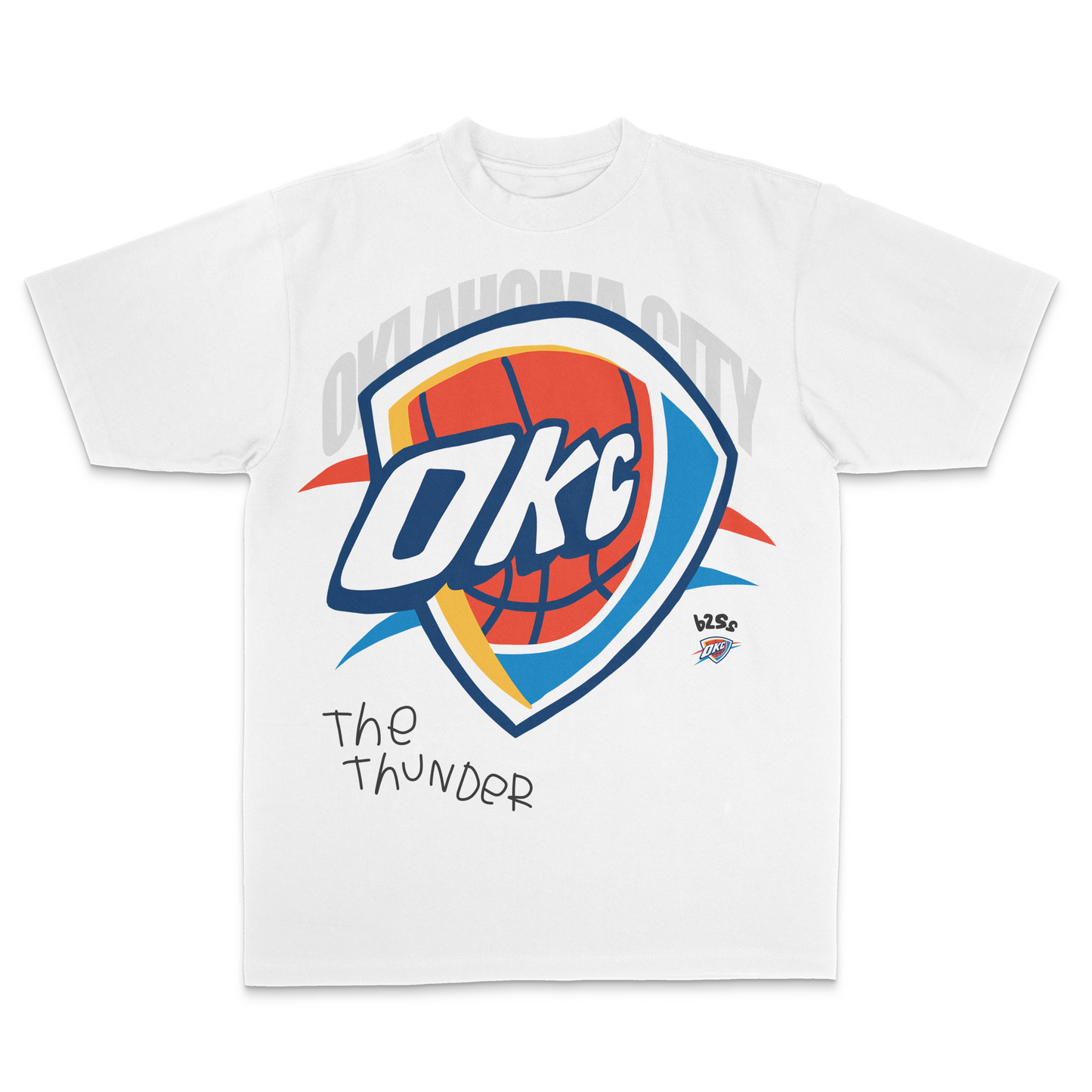 B2Ss OKLAHOMA CITY THE THUNDER NBA TEE